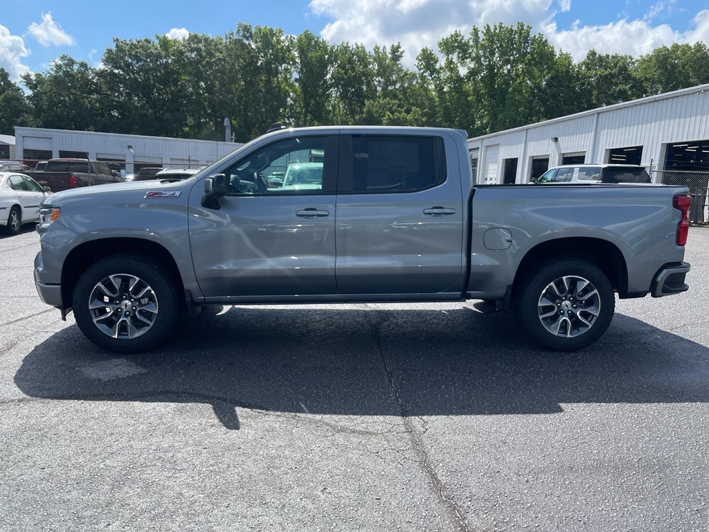 2026 Chevrolet Silverado 1500 RST in Sterling Gray Metallic — front three-quarter view