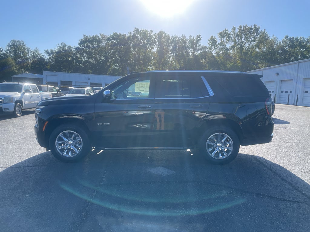 2026 Chevrolet Tahoe Premier in Black — front three-quarter view