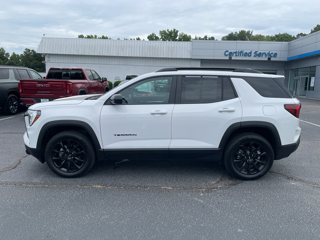 2026 GMC Terrain Elevation in Summit White — front three-quarter view