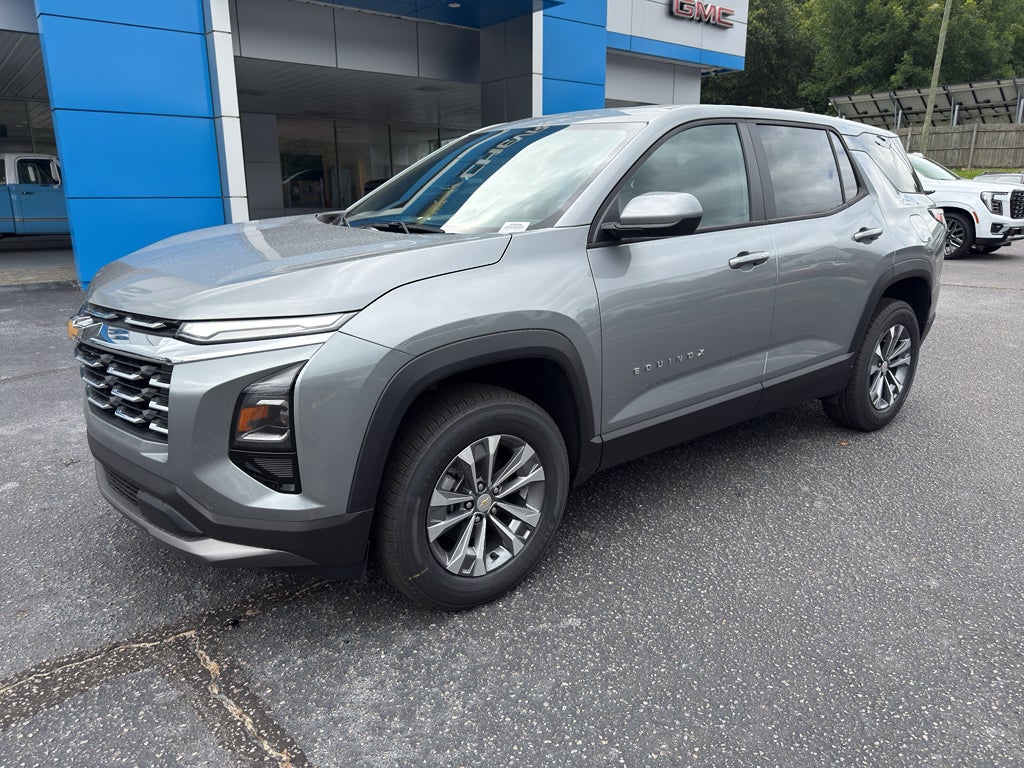 2026 Chevrolet Equinox LT in Sterling Gray Metallic — front three-quarter view