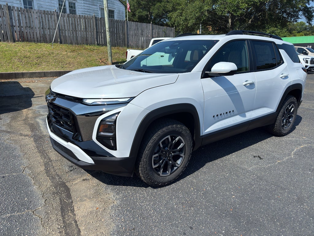 2026 Chevrolet Equinox ACTIV in Polar White Tricoat — front three-quarter view