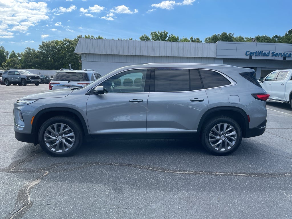 2026 Buick Enclave Preferred in Moonstone Gray Metallic — front three-quarter view